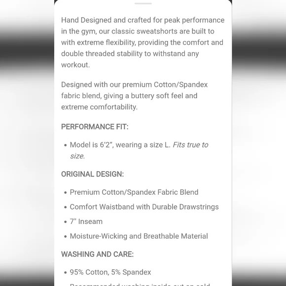 Holstrength Sweatshorts L - Picture 9 of 9